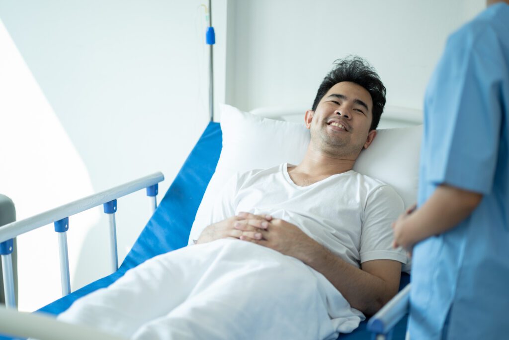 recovery room pacu nurse rn caring for patient