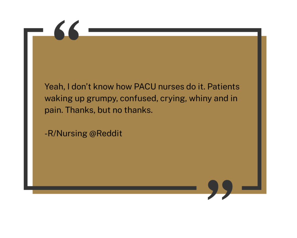 PACU Nursing is not Soft Nursing (2)