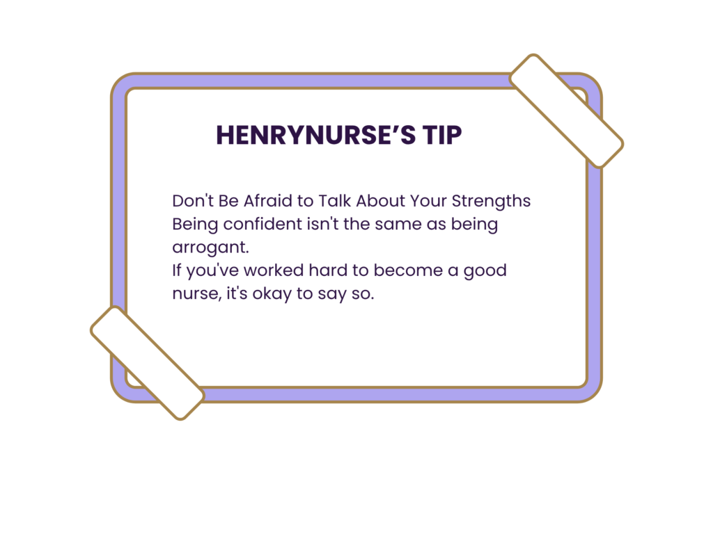 pacu nurse interview tips strengths and weakness