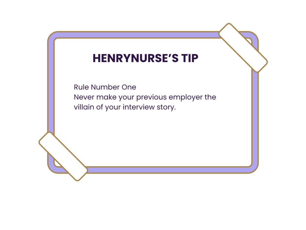 pacu nurse interview tips things never to say
