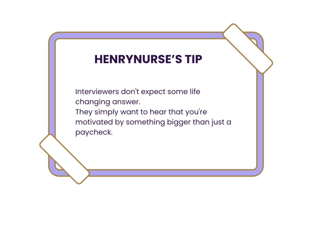 pacu nurse interview tips what motivates you to do better