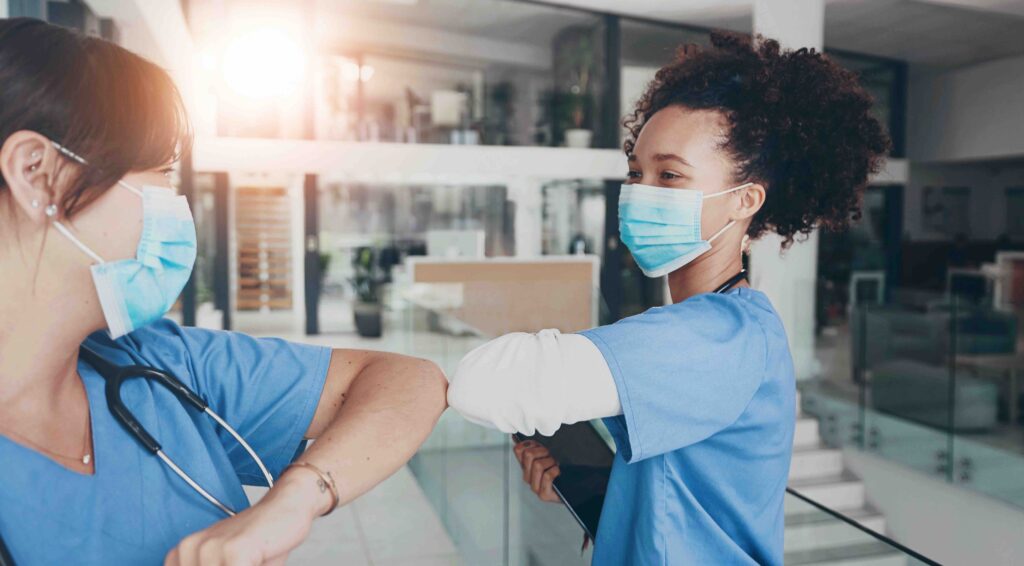 PACU Nurse Helping Each Other