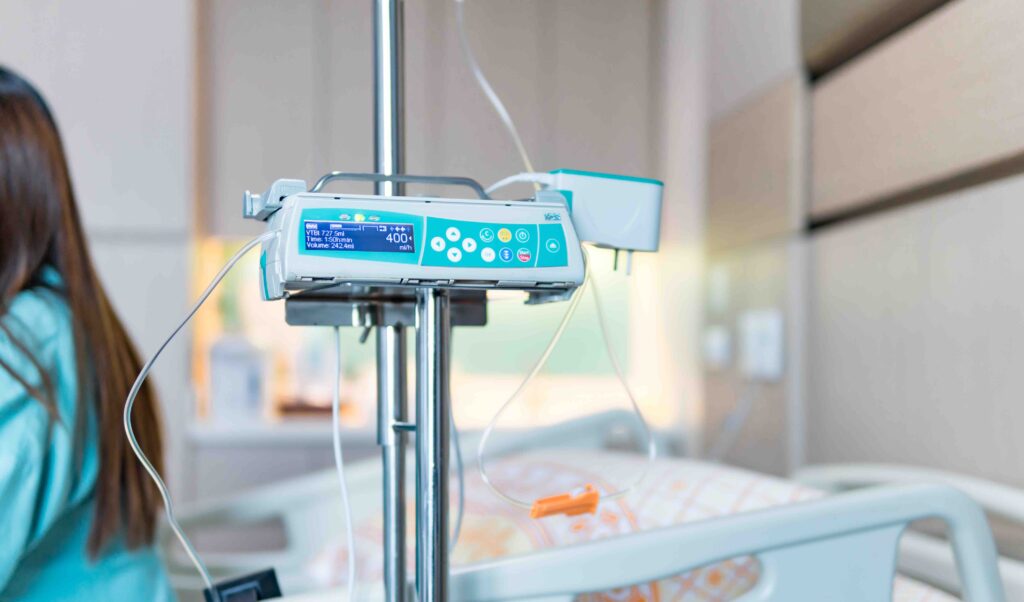 asc vs inpatient pacu nursing intravenous pump